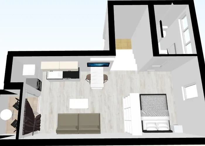 - Kornati - De 40 M2 Avec Piscine Appartement